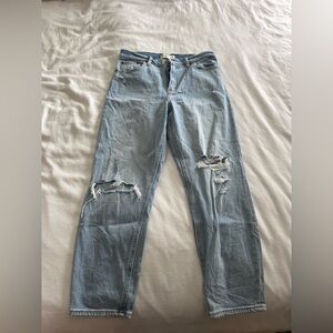 Abercrombie High Rise Mom Jeans